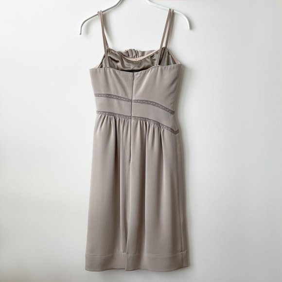 BCBG RUNWAY Champagne Strapless Dress - Picture 2 of 10